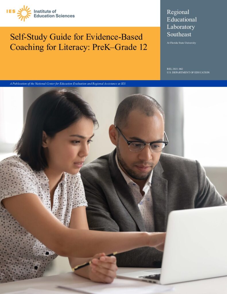 Self-Study Guide for Evidence-Based  Coaching for Literacy: PreK–Grade 12