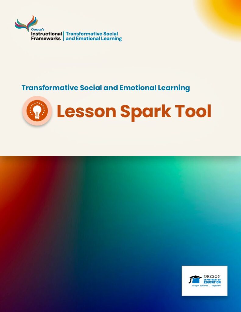 Planning Workbook: Lesson Spark Tool
