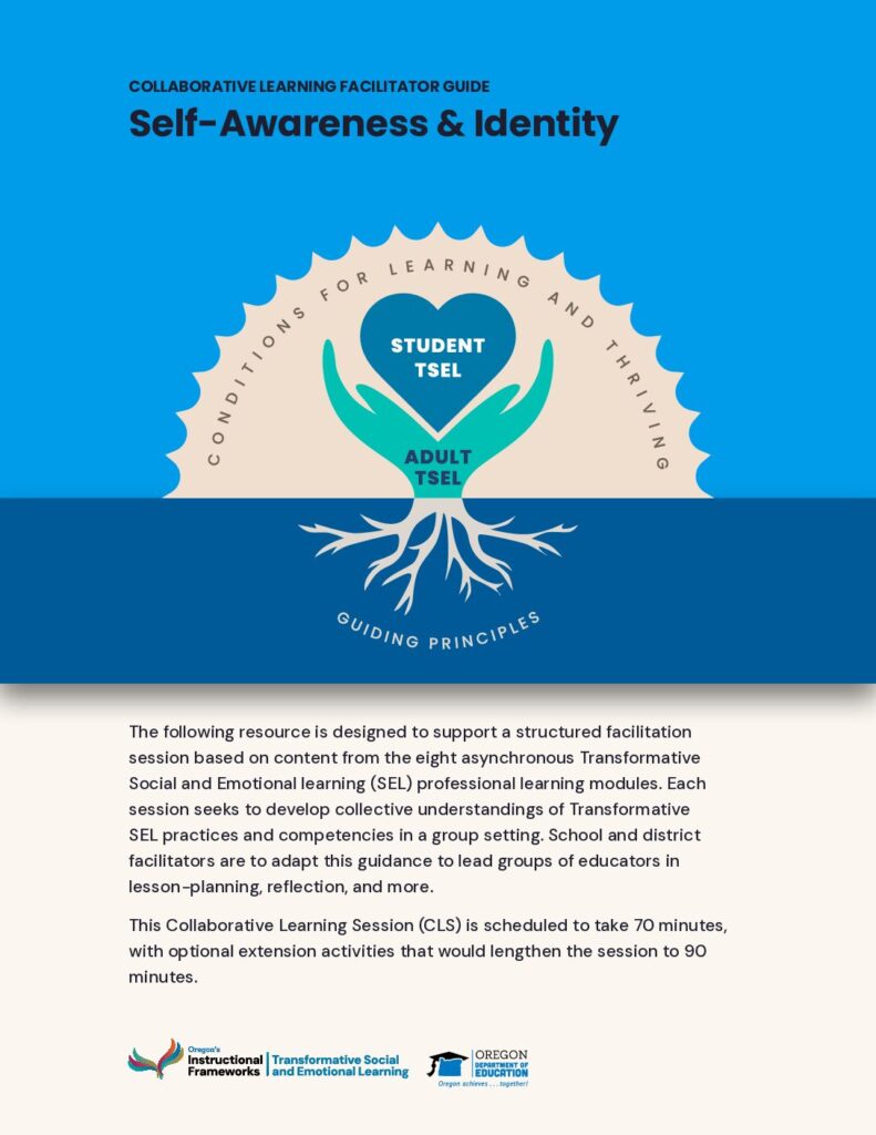 Collaborative Learning Facilitator Guide: Self-Awareness & Identity