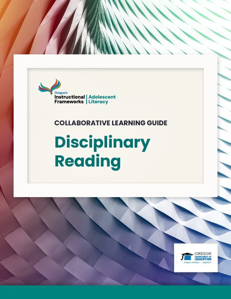 Collaborative Learning Guide: Exploring Disciplinary Reading