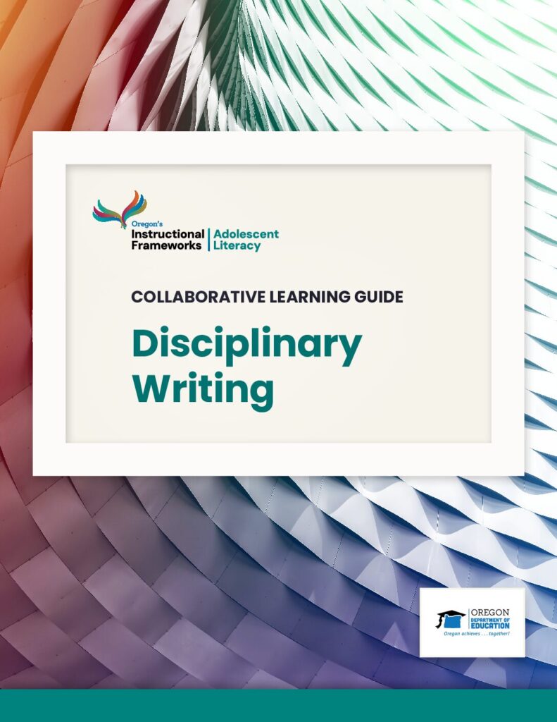 Collaborative Learning Guide: Exploring Disciplinary Writing